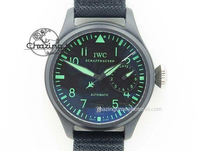 MIROTIME 1226 HighQuality Mark XVIII IW327010 SS M+F 1:1 Best Edition Brown Dial on Brown Leather Strap A 7049